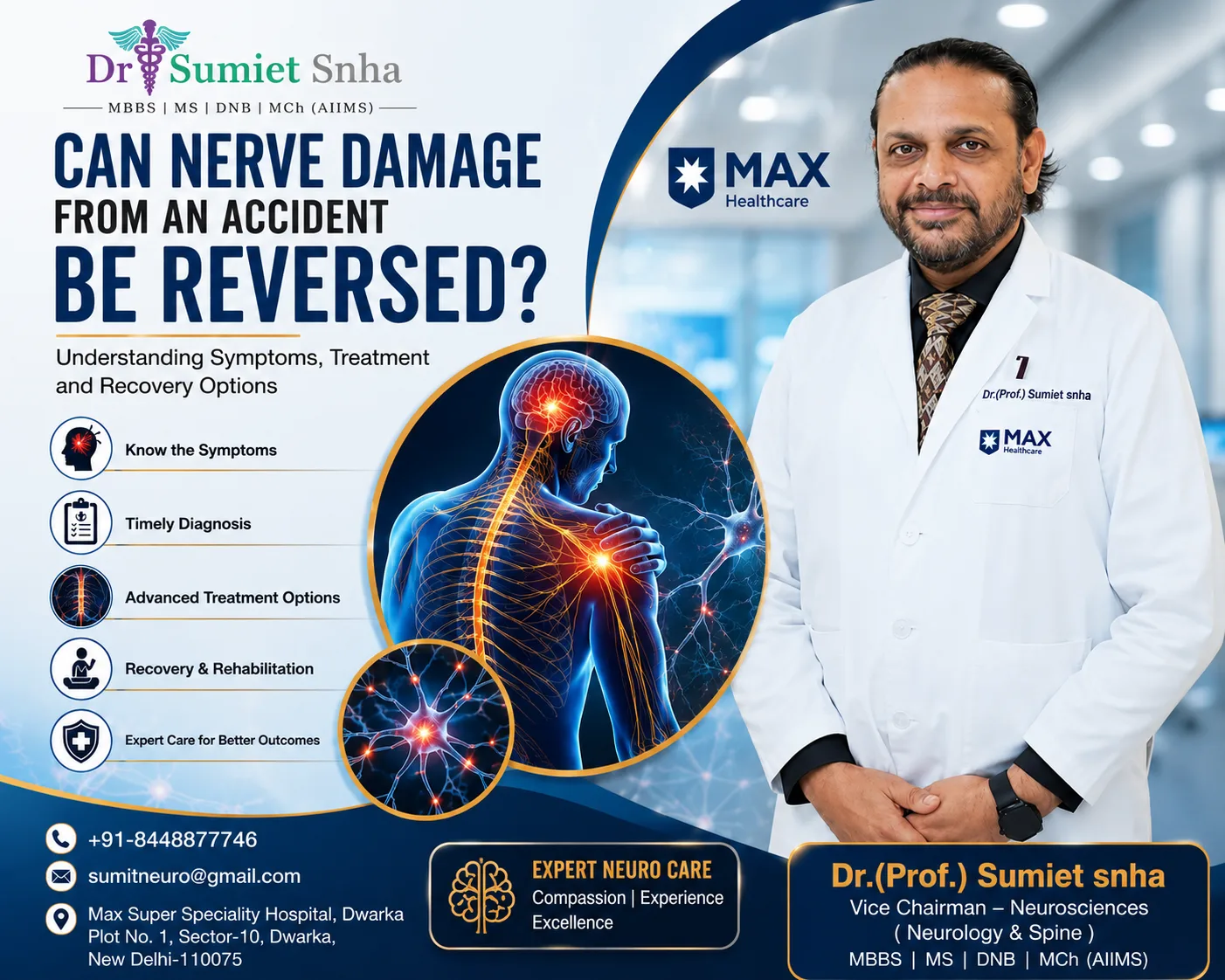 Can Nerve Damage From an Accident Be Reversed?