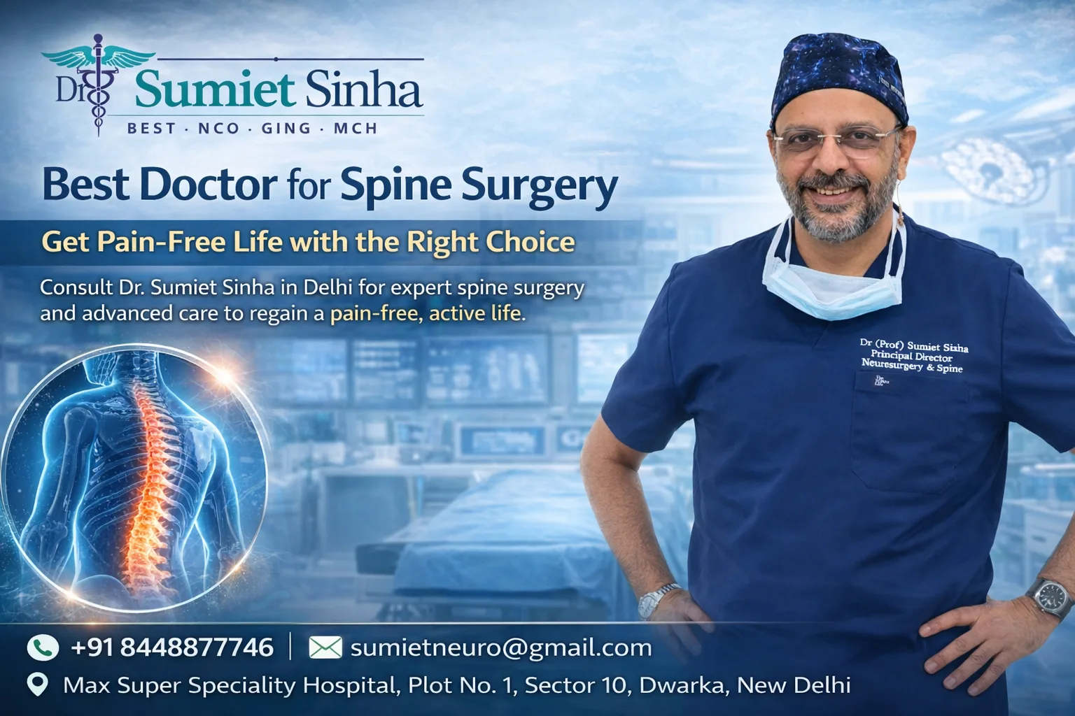 Best Doctor for Spine Surgery: Get Pain-Free Life with the Right Choice