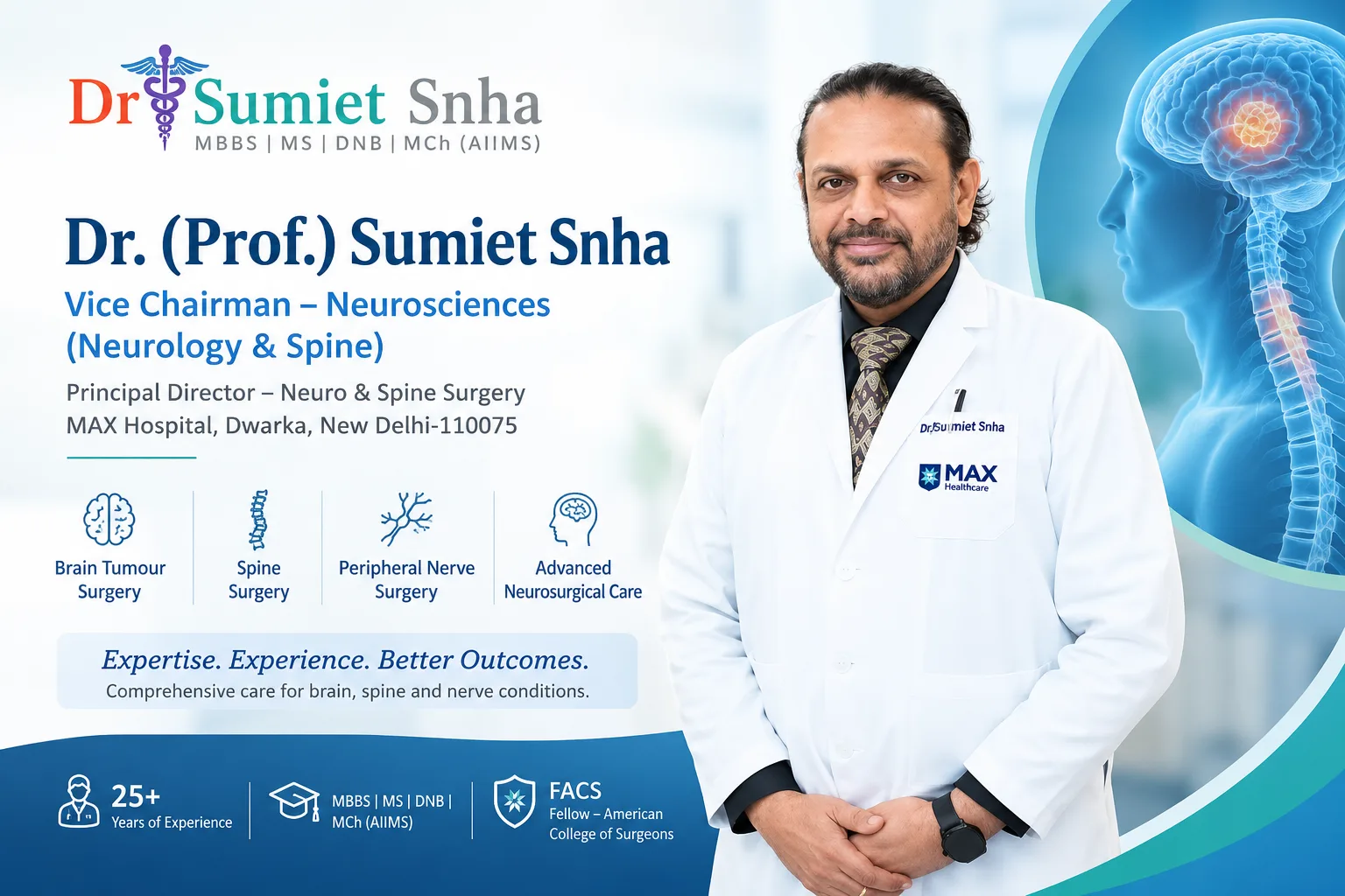 Brain Tumour Symptoms and Early Warning Signs Guide by Dr. (Prof.) Sumiet Snha