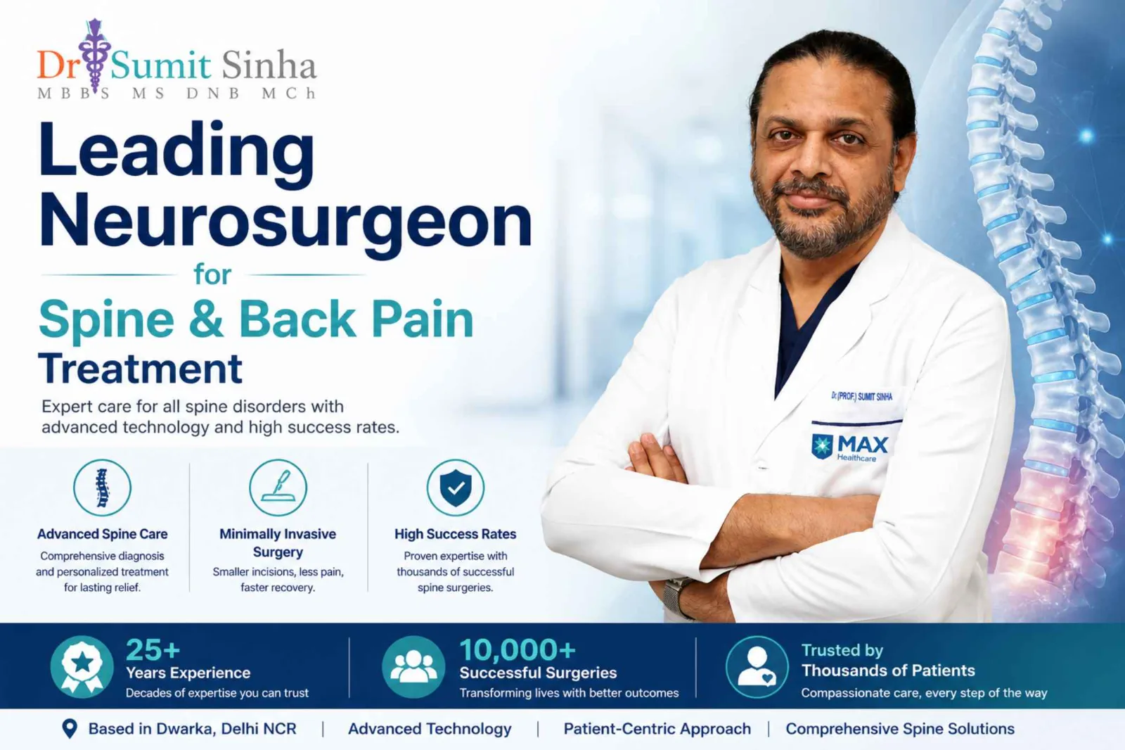 Leading Neurosurgeon for Spine & Back Pain Treatment