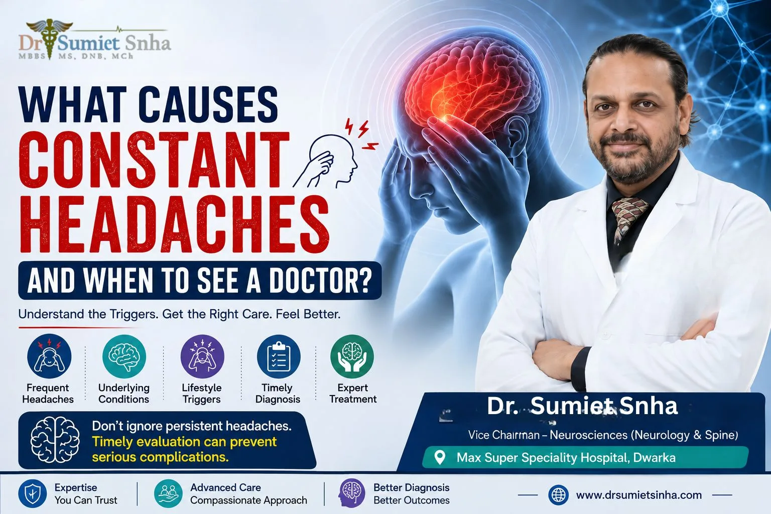 Constant Headaches: Causes, Symptoms & When to See a Doctor