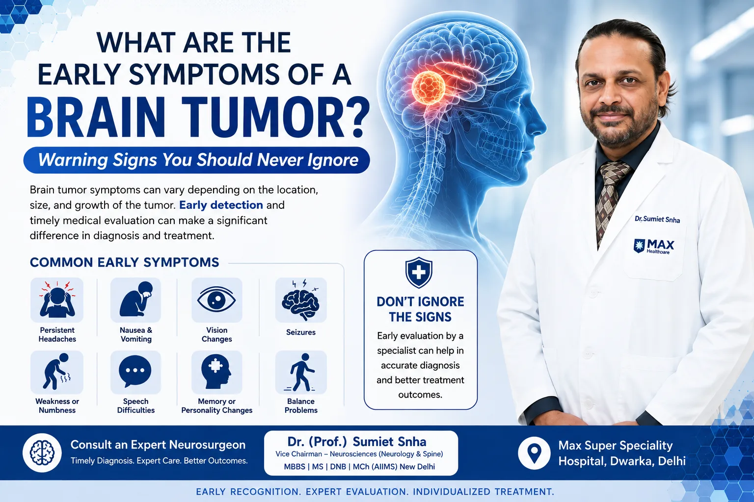 Early Symptoms of a Brain Tumor Warning Signs