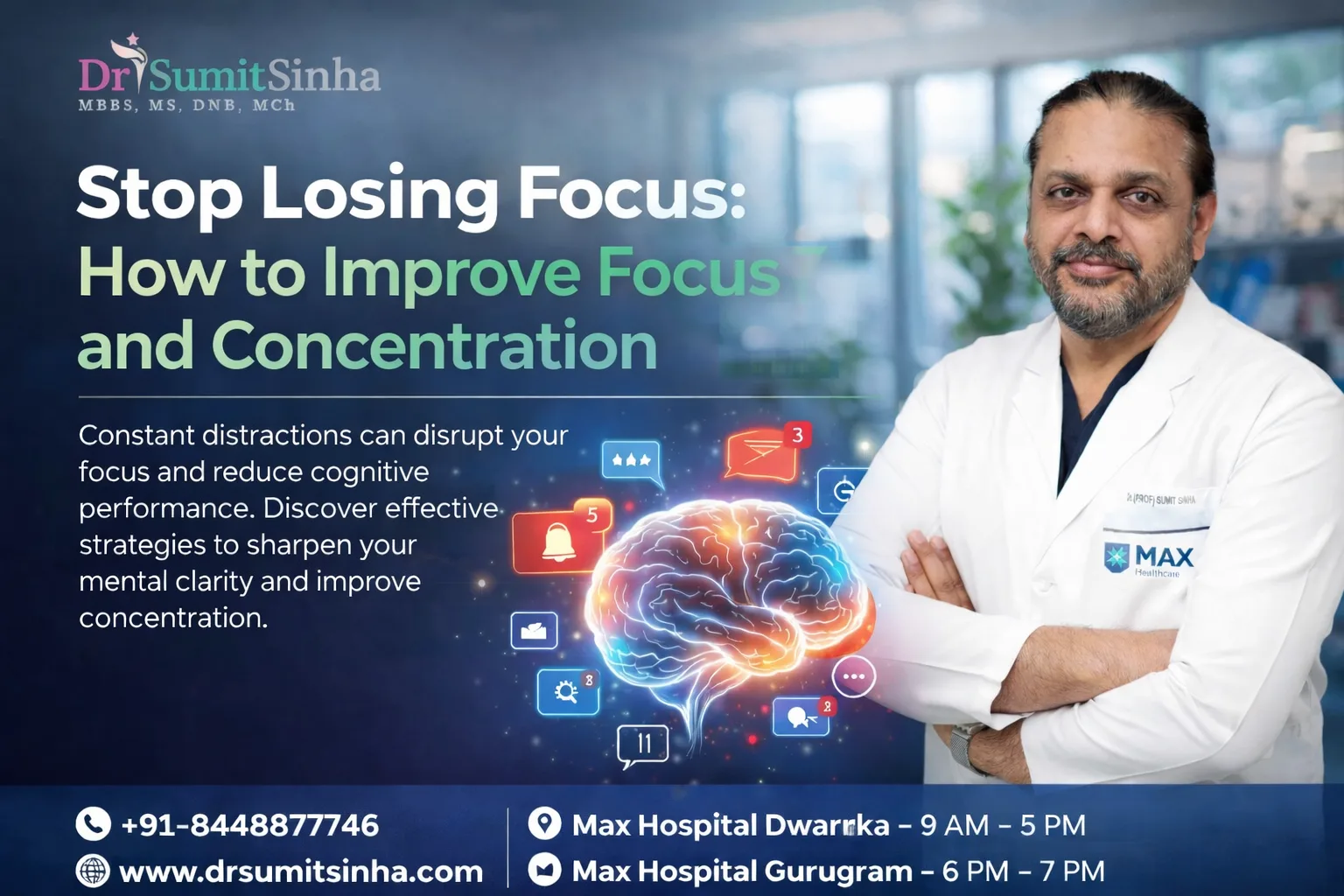 Stop Losing Focus: How to improve focus and concentration